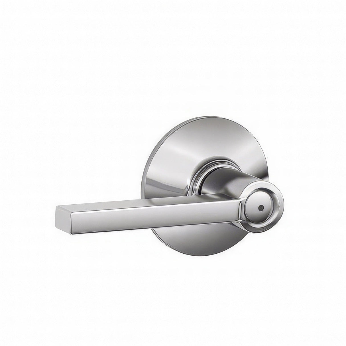 Schlage F40LAT625 F40-LAT F-Series Latitude Reversible Privacy Door Lever Bright Chrome