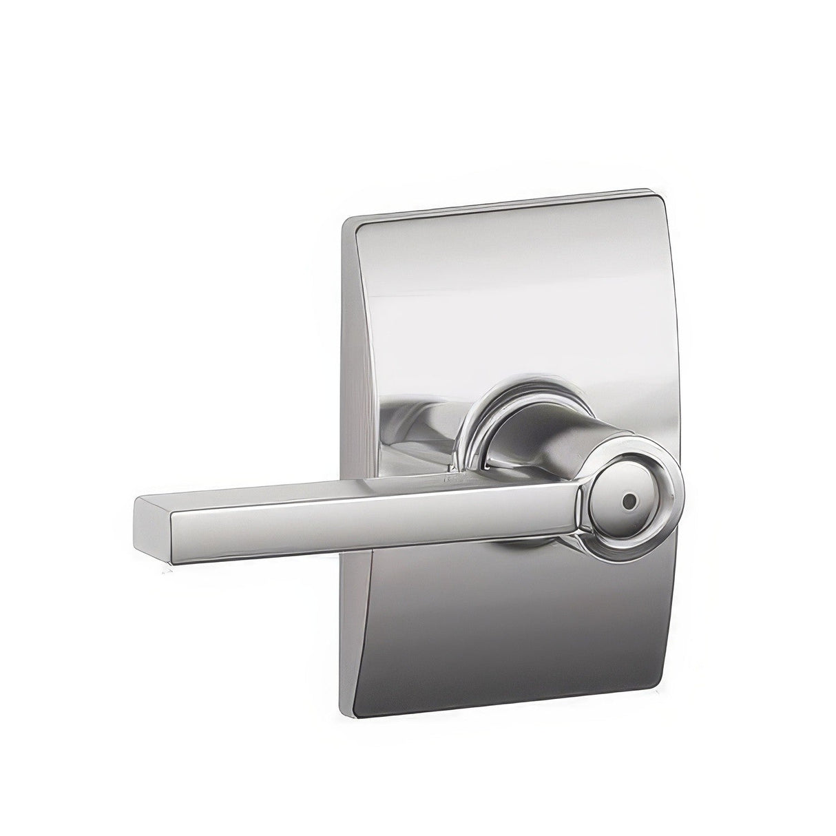 Schlage F40LAT625CEN F40-LAT-CEN F-Series Latitude Privacy Door Lever Polished Chrome