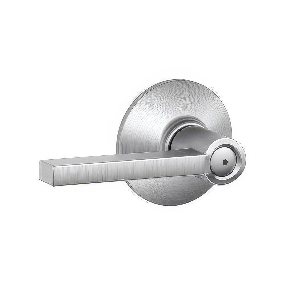 Schlage F40LAT626 F40-LAT F-Series Latitude Reversible Privacy Door Lever Satin Chrome