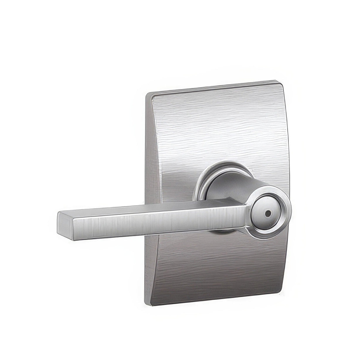 Schlage F40LAT626CEN F40-LAT-CEN F-Series Latitude Privacy Door Lever Satin Chrome