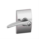 Schlage F40MNH625CEN F40-MNH-CEN F-Series Manhattan Privacy Door Lever Polished Chrome