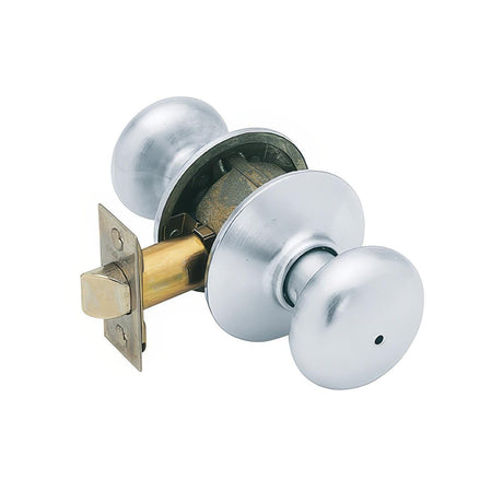 Schlage F40PLY626 F40-PLY F-Series Plymouth Privacy Door Knob Satin Chrome