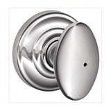 Schlage F40SIE625AND F40-SIE-AND F-Series Siena Privacy Door Knob Polished Chrome