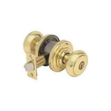 Schlage F51AAND605AND F51AAND-AND Accents Series Andover Panic Proof Keyed Entry Door Knob Polished Brass