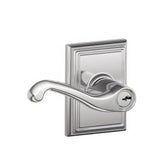 Schlage F51AFLA625ADD F51A-FLA-ADD F-Series Flair Keyed Entry Door Lever Polished Chrome