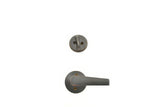 Schlage F59ELA716 aged bronze single cylinder trim pack