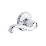 Schlage F59FLA625RH polished chrome single cylinder trim pack