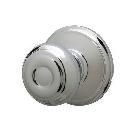 Schlage F59GEO625 polished chrome single cylinder trim pack