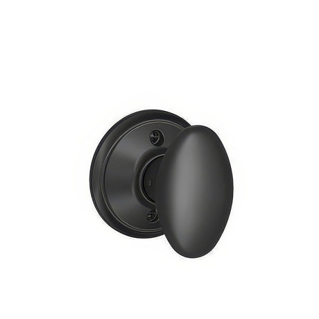 Schlage F59SIE622 matte black single cylinder trim pack
