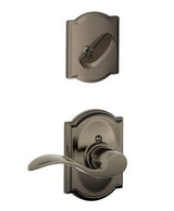 Schlage F59ACC620CAMRH F59-ACC-CAM-RH F-Series Accent Right Hand Dummy Interior Pack Antique Pewter
