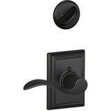 Schlage F59ACC622ADDRH F59-ACC-ADD-RH F-Series Accent Right Hand Interior Pack Lever Matte Black