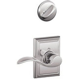 Schlage F59ACC625ADDRH F59-ACC-ADD-RH F-Series Accent Right Hand Interior Pack Lever Bright Chrome