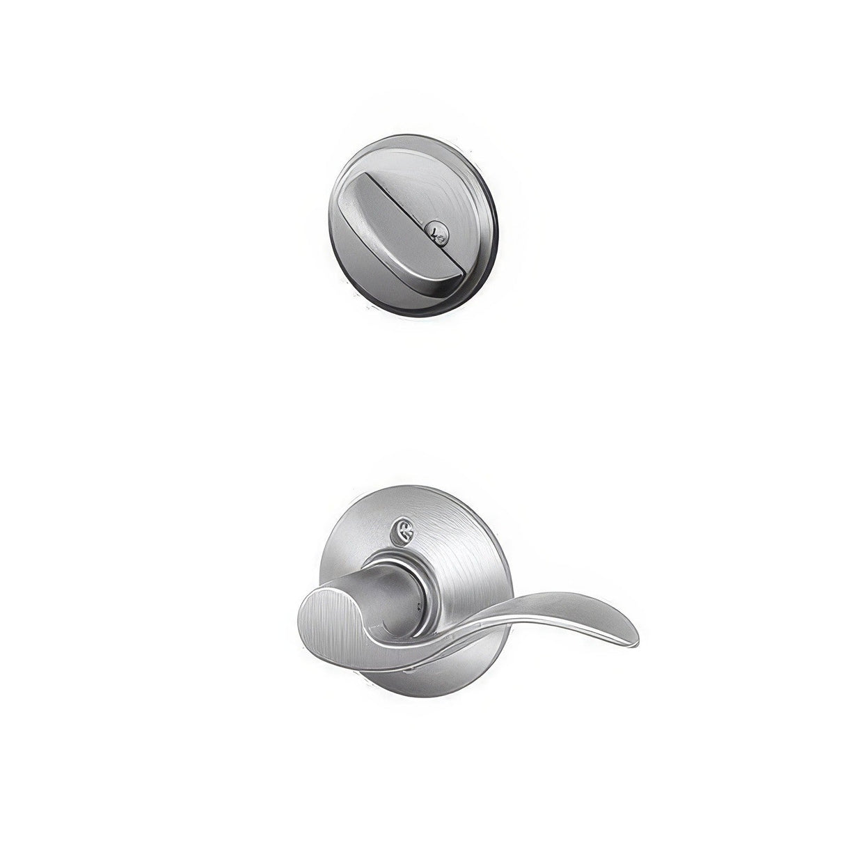 Schlage F59ACC626LH F59-ACC-LH F-Series Accent Left Hand Single Cylinder Interior Pack Satin Chrome