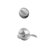 Schlage F59ACC626LH F59-ACC-LH F-Series Accent Left Hand Single Cylinder Interior Pack Satin Chrome