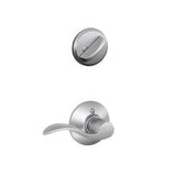 Schlage F59ACC626RH F59-ACC-RH F-Series Accent Right Hand Single Cylinder Interior Pack Satin Chrome