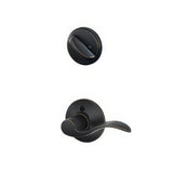 Schlage F59ACC716LH F59-ACC-LH F-Series Accent Left Hand Single Cylinder Interior Pack Aged Bronze