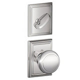 Schlage F59AND625ADD F59-AND-ADD F-Series Andover Interior Pack Knob Bright Chrome