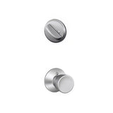 Schlage F59BEL626 F59-BEL Bell Single Cylinder Interior Pack Satin Chrome