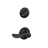 Schlage F59CHP716RH F59-CHP-RH F-Series Right Hand Champagne Interior Pack Aged Bronze