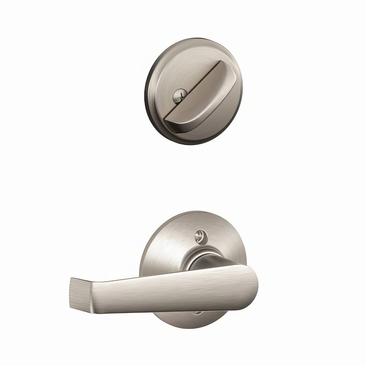 Schlage F59ELA619 F59-ELA Elan Single Cylinder Interior Pack Satin Nickel