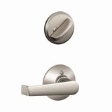 Schlage F59ELA619 F59-ELA Elan Single Cylinder Interior Pack Satin Nickel