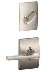 Schlage F59LAT626CEN F59-LAT-CEN F-Series Latitude Interior Pack Lever Satin Chrome