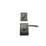 Schlage F59MER622CENLH F59-MER-CEN-LH F-Series Merano Left Hand Interior Pack Lever Matte Black