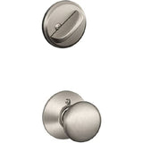 Schlage F59PLY619 F59-PLY Plymouth Single Cylinder Interior Pack Satin Nickel