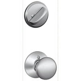 Schlage F59PLY626 F59-PLY Plymouth Single Cylinder Interior Pack Satin Chrome