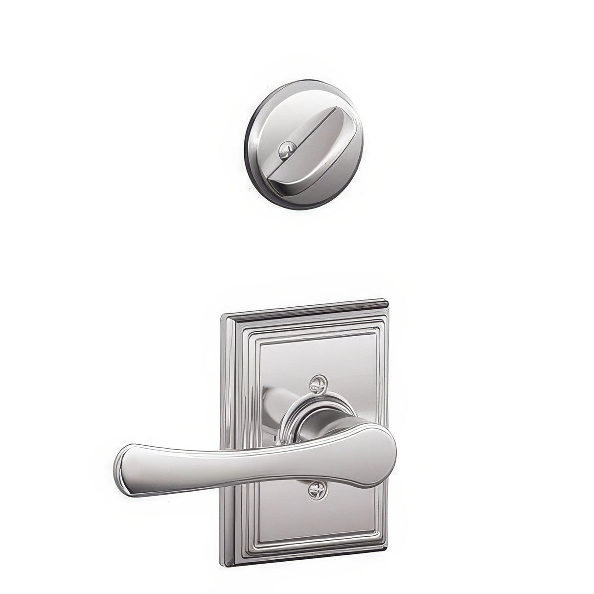 Schlage F59VLA625ADD F59-VLA-ADD Avila Lever Interior Trim Pack Polished Chrome