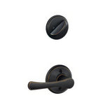 Schlage F59VLA716 F59-VLA Avila Lever Single Cylinder Handleset Interior Trim Pack Aged Bronze