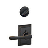 Schlage F59VLA716ADD F59-VLA-ADD Avila Lever Interior Trim Pack Aged Bronze