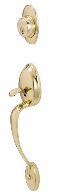 Schlage F62-PLY-ACC-RH Plymouth Right Hand Double Cylinder Handleset