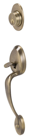 Schlage F62-PLY-ACC-RH Plymouth Right Hand Double Cylinder Handleset