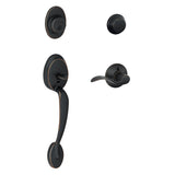 Schlage F62-PLY-ACC-RH Plymouth Right Hand Double Cylinder Handleset