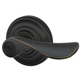 Schlage F80CHP716ANDLH F80-CHP-AND-LH Champagne Storeroom Door Lever Aged Bronze