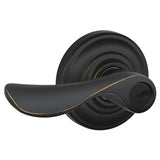 Schlage F80CHP716ANDRH F80-CHP-AND-RH Champagne Storeroom Door Lever Aged Bronze