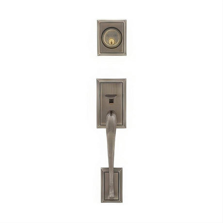 Schlage F92ADD609 F92-ADD F-Series Addison Dummy Handleset Antique Brass