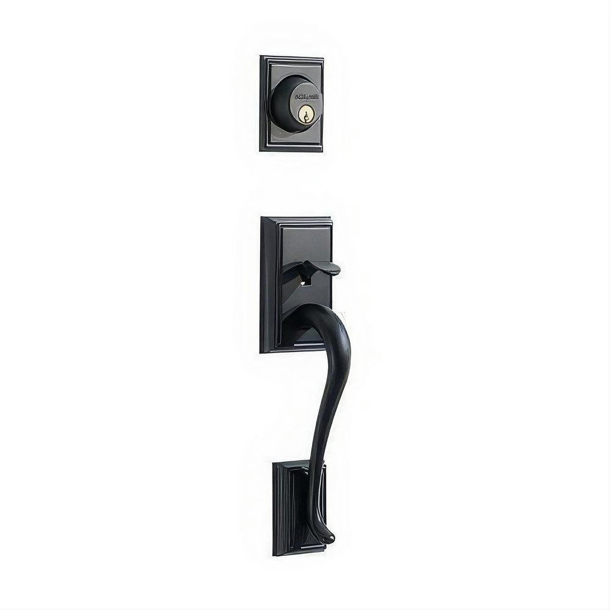 Schlage F92ADD622 F92-ADD F-Series Addison Dummy Handleset Matte Black