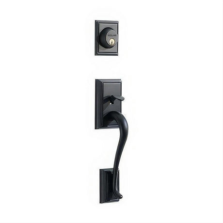 Schlage F92ADD622 F92-ADD F-Series Addison Dummy Handleset Matte Black
