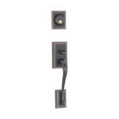 Schlage F92ADD716 F92-ADD F-Series Addison Dummy Handleset Aged Bronze