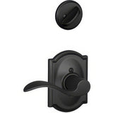 Schlage F94ACC622CAMRH F94-ACC-CAM-RH F-Series Accent Right Hand Dummy Interior Pack Matte Black