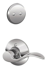 Schlage F94ACC625LH F94-ACC-LH F-Series Accent Lever Left Hand Dummy Interior Pack Polished Chrome