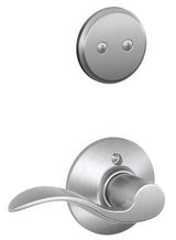 Schlage F94ACC626RH F94-ACC-RH F-Series Accent Lever Right Hand Dummy Interior Pack Satin Chrome