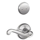 Schlage F94FLA625RH F94-FLA-RH Flair Lever Right Hand Dummy Interior Pack Polished Chrome