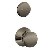 Schlage F94PLY620 F94-PLY Plymouth Knob Dummy Interior Pack Antique Pewter