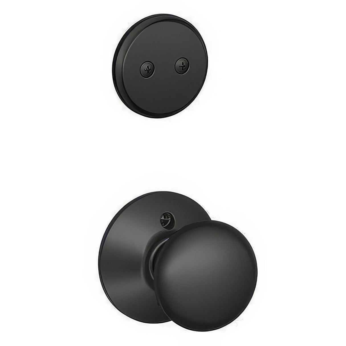 Schlage F94PLY622 F94-PLY Plymouth Knob Dummy Interior Pack Matte Black