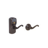 Schlage FE575PLY716FLA FE575-PLY-FLA Electronic Security Plymouth Keypad Entry Door Lever Aged Bronze