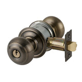 Schlage A85PGEO605 A85PD-GEO Georgian Hotel/Motel Door Knob Polished Brass