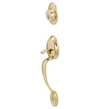 Schlage F62PLY609ACCRH F62-PLY-ACC-RH Plymouth Right Hand Double Cylinder Handleset Antique Brass